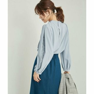 ロペピクニック(Rope' Picnic)の【サックス（48）】袖レースブラウス(シャツ/ブラウス(長袖/七分))