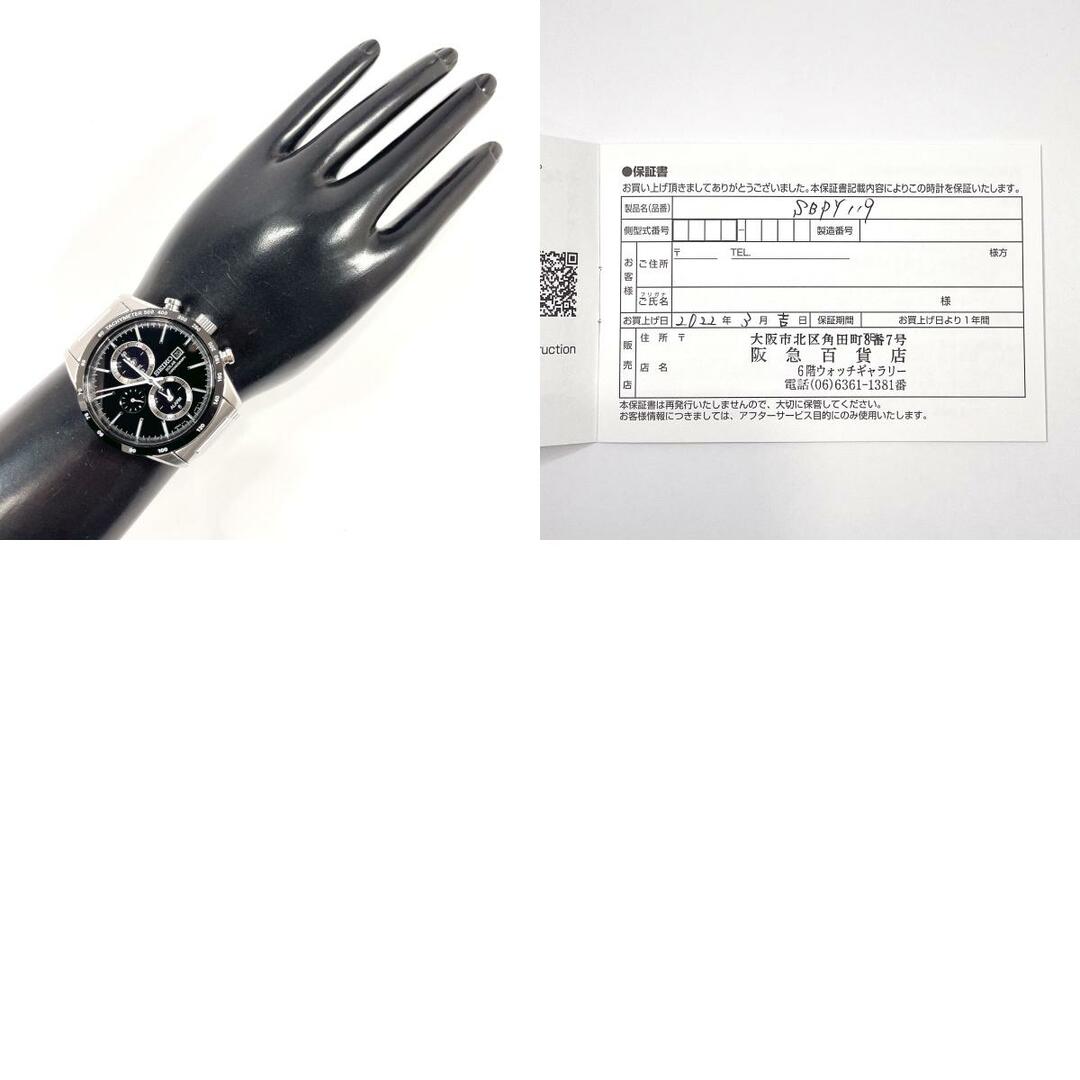 セイコー 腕時計 クロノグラフ スピリット V172-0AP0 シルバ | www.nov