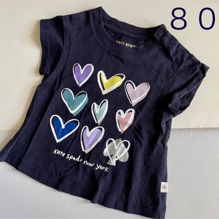 ケイトスペードニューヨーク(kate spade new york)のケイトスペード　半袖Tシャツ　80 ハート(Ｔシャツ)