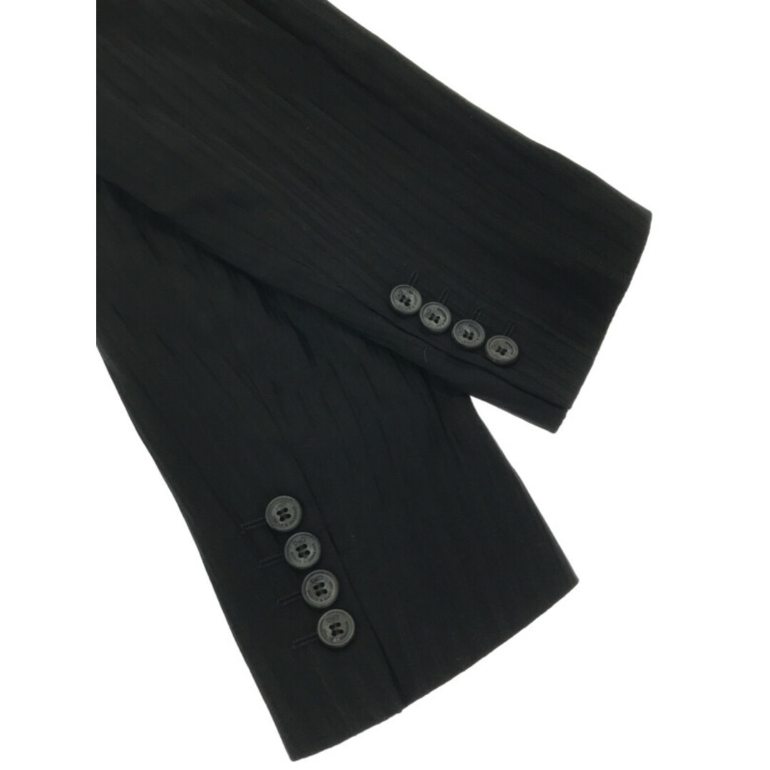 D&G(ディーアンドジー)のD&G ストライプジャガードトリムテーラードジャケット ブラック 50 メンズのジャケット/アウター(テーラードジャケット)の商品写真