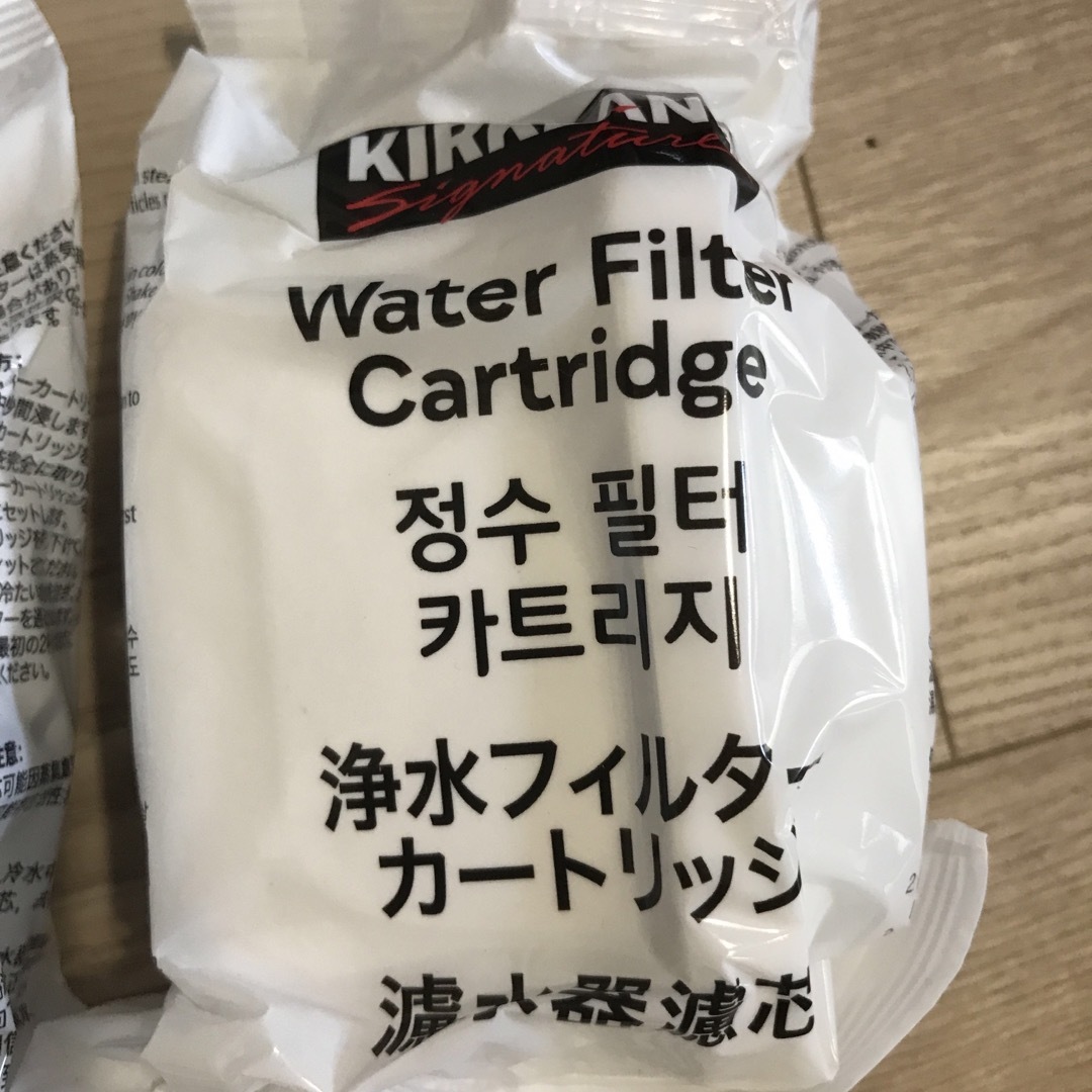 KIRKLAND(カークランド)のカークランド　ウォーターフィルターカートリッジ　５個 インテリア/住まい/日用品のキッチン/食器(浄水機)の商品写真