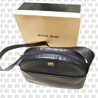 ハナエモリ(HANAE MORI)の【HANAE MORI】　(森英恵)　ショルダーバッグ　ブラック(ショルダーバッグ)