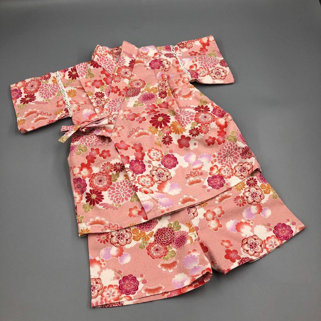 甚平 ☆ 女の子 80 キッズ/ベビー/マタニティのキッズ服女の子用(90cm~)(甚平/浴衣)の商品写真