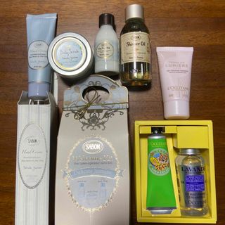 ロクシタン(L'OCCITANE)の【新品未開封】サボン & ロクシタン 7点セット ボディケア ハンドケアギフト(ボディスクラブ)