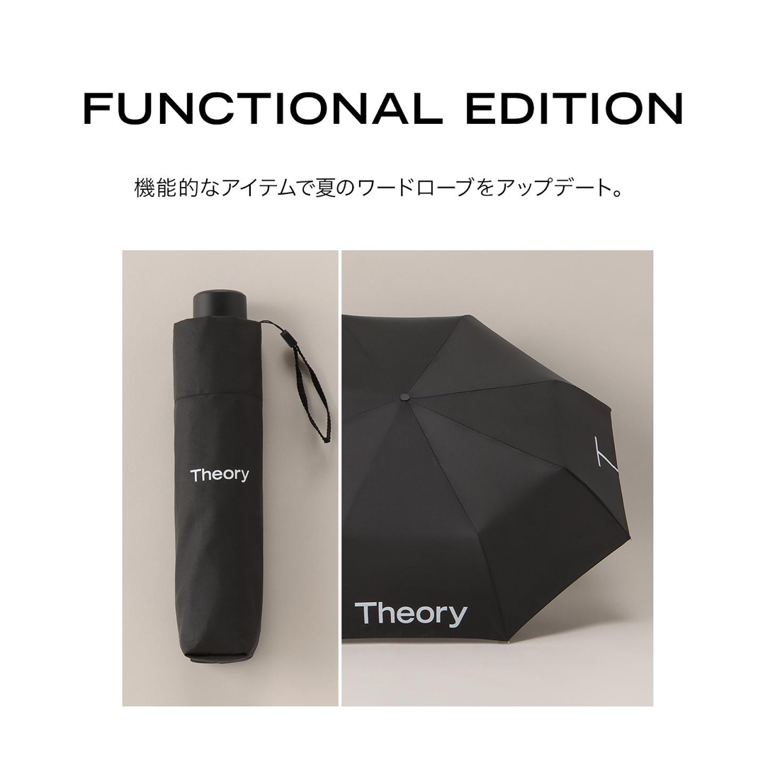 theory(セオリー)の晴雨兼用傘 日傘 雨傘 theory ノベルティ 非売品 折りたたみ傘 セオリー メンズのファッション小物(傘)の商品写真