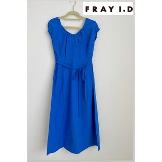 フレイアイディー(FRAY I.D)のFRAY I.D 2way リネンワンピース(ロングワンピース/マキシワンピース)