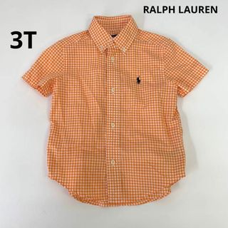 ラルフローレン(Ralph Lauren)のラルフローレン　RALPH LAUREN ギンガムチェック　半袖シャツ　3T(その他)