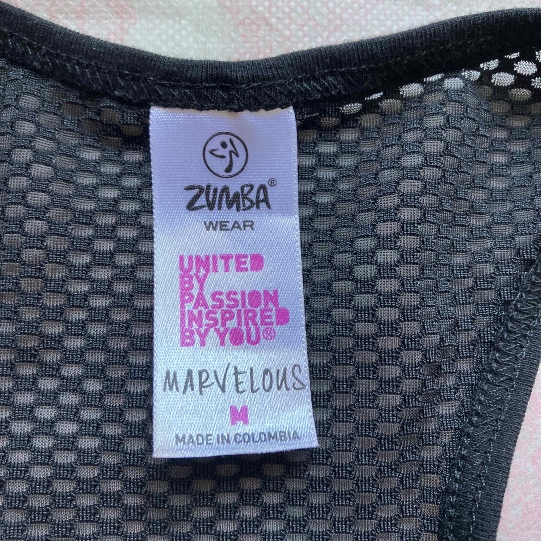 Zumba(ズンバ)のズンバタンクトップMサイズ レディースのトップス(タンクトップ)の商品写真
