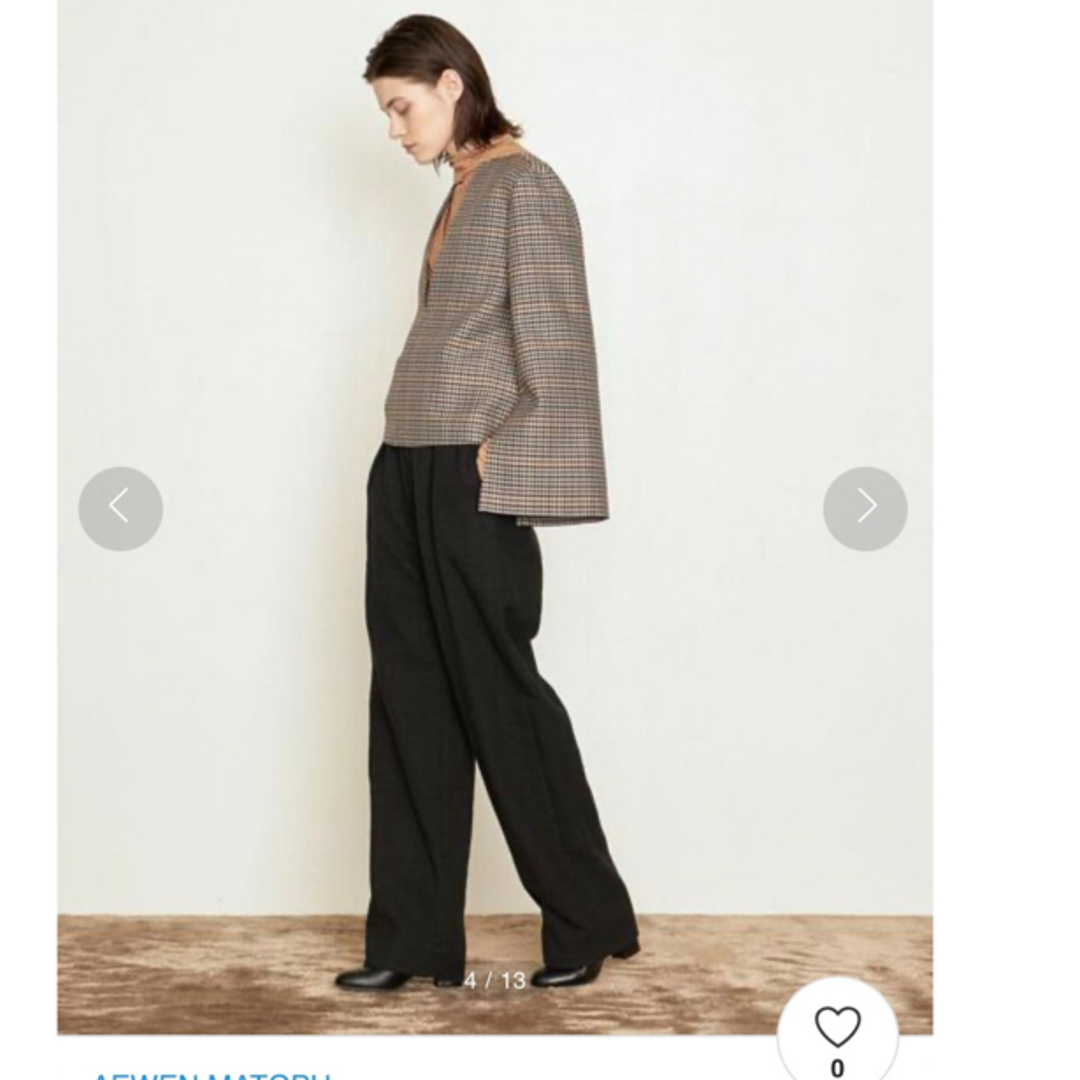 UNITED ARROWS(ユナイテッドアローズ)のpoppo様専用＜AEWEN MATOPHチェック バックリボンブラウス レディースのトップス(シャツ/ブラウス(長袖/七分))の商品写真