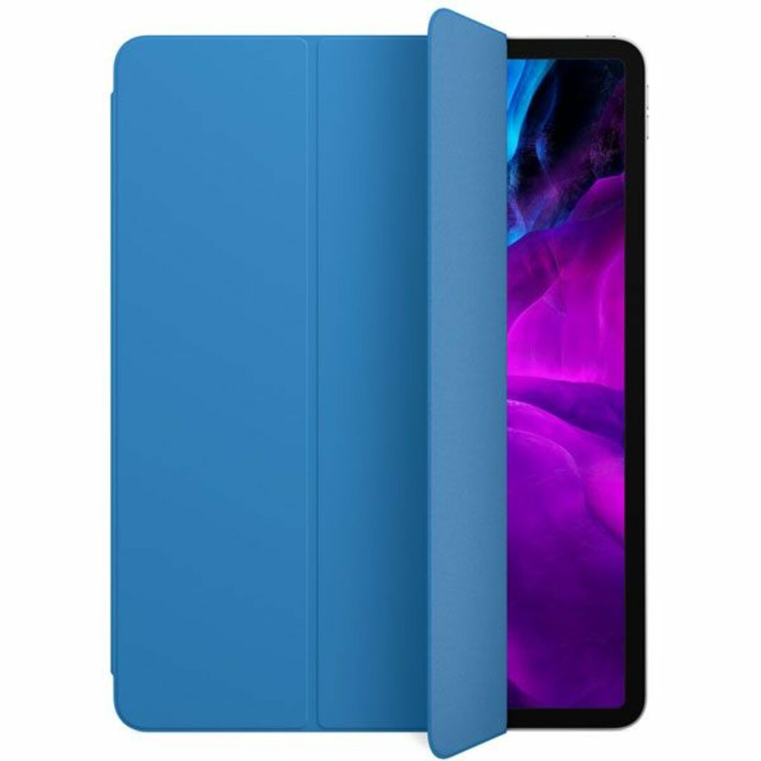 Apple(アップル)の新品未開封Apple純正12.9 iPad Pro用Smart Folioブルー スマホ/家電/カメラのスマホアクセサリー(iPadケース)の商品写真