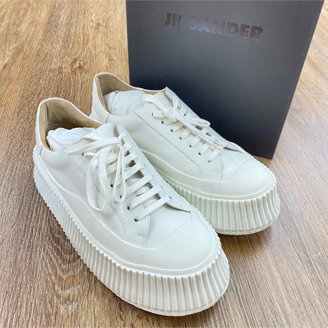 Jil Sander   r ジルサンダー プラットフォーム スニーカーの通販