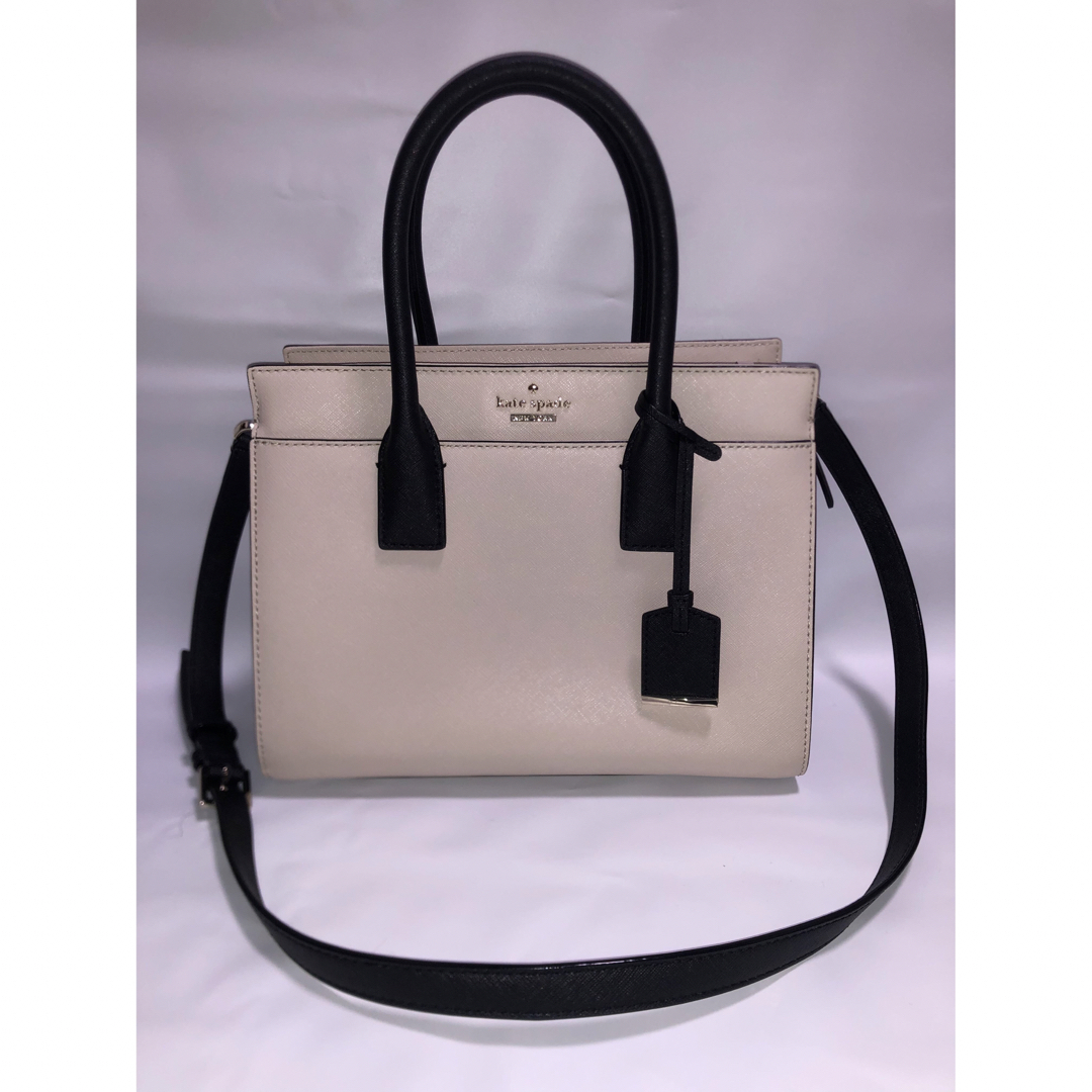 kate spade 2wayショルダーバッグ レザー ブラック×ピンク ...