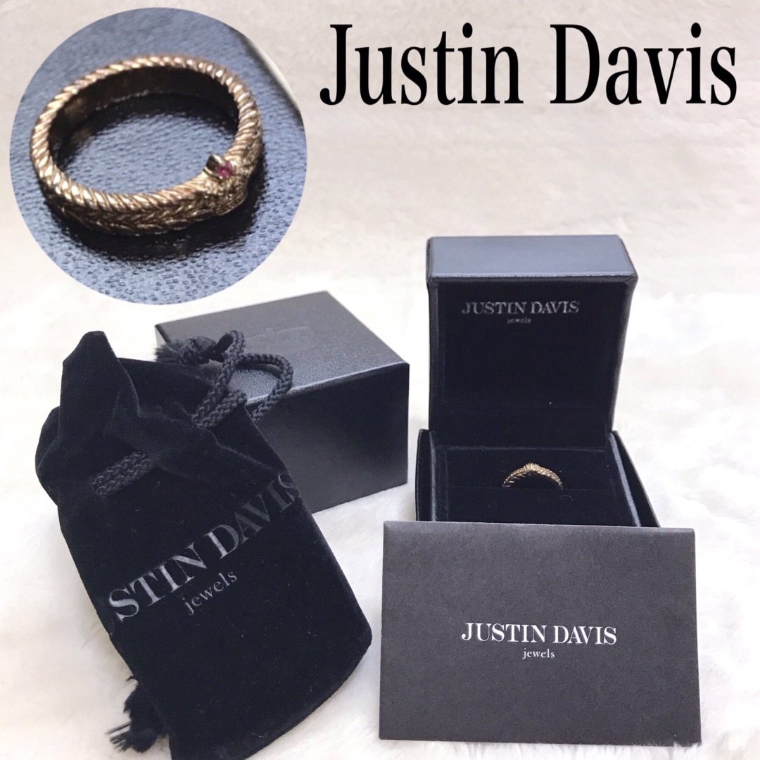 Justin Davis(ジャスティンデイビス)の JUSTIN DAVIS ジャスティンデイビス ヴォヤージャーリング ルビー  メンズのアクセサリー(リング(指輪))の商品写真