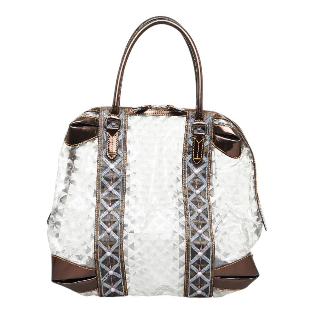 FENDI - フェンディ クリア ハンドバッグ トートバッグ PVC レディース