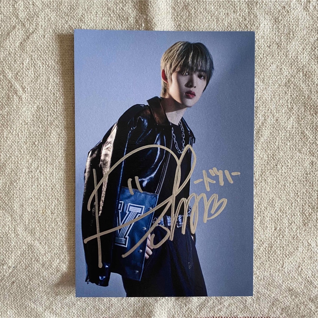 ドハ　ギュミン　ペンミ サイン ポストカード エンタメ/ホビーのCD(K-POP/アジア)の商品写真