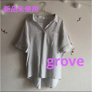 グローブ ストライプ トップスの通販 300点以上 | groveのレディースを