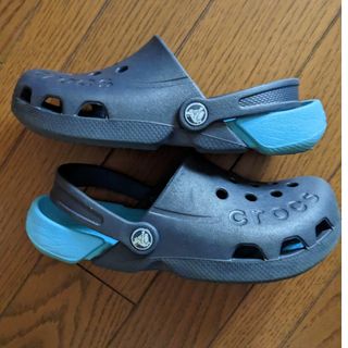 クロックス(crocs)のキッズJ3(21cm) crocs サンダル(サンダル)