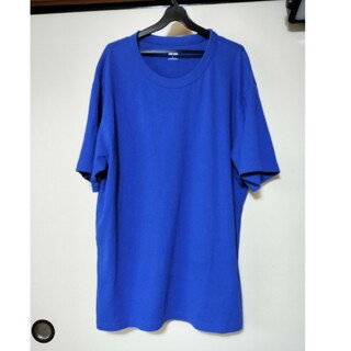 ユニクロ(UNIQLO)のユニクロユー ユニクロ クルーネックT Tシャツ ブルー XL 半袖(Tシャツ/カットソー(半袖/袖なし))