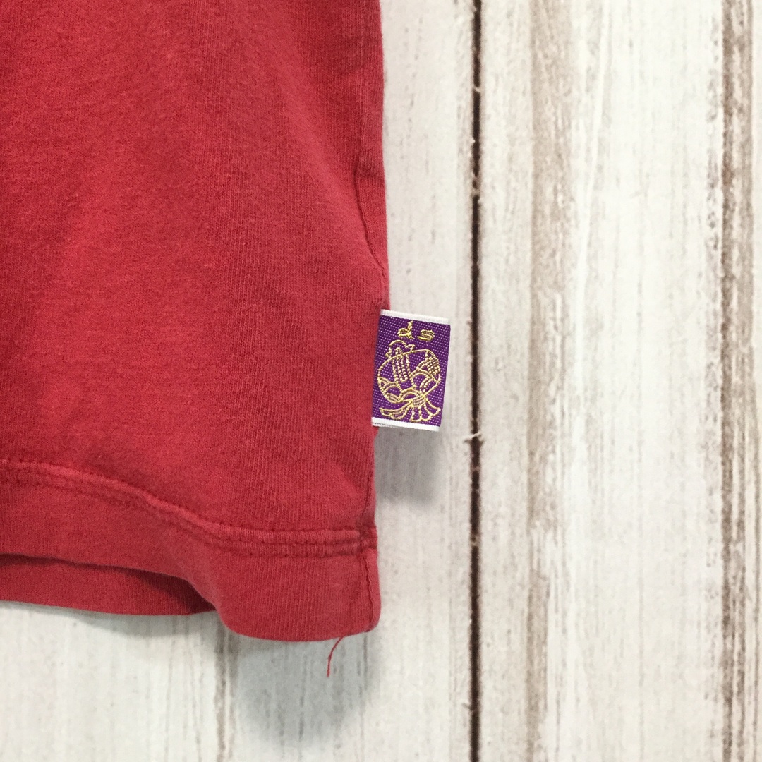 【半袖Tシャツ】昭和レトロ キャラクタ―プリント ゆるだぼ XL相当 赤 6