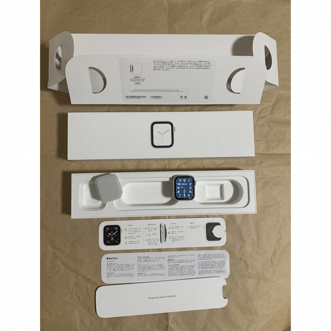 Apple Watch 4 アップルウォッチ4 40MM MU652J/A