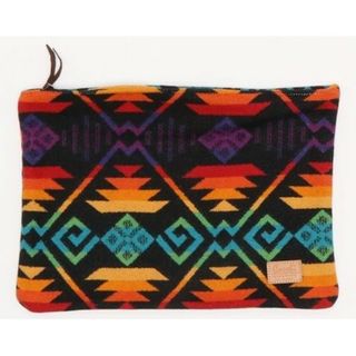 ペンドルトン(PENDLETON)のPENDLETON REMAKE Q CLUTCH BAG クラッチバッグ 黒(セカンドバッグ/クラッチバッグ)