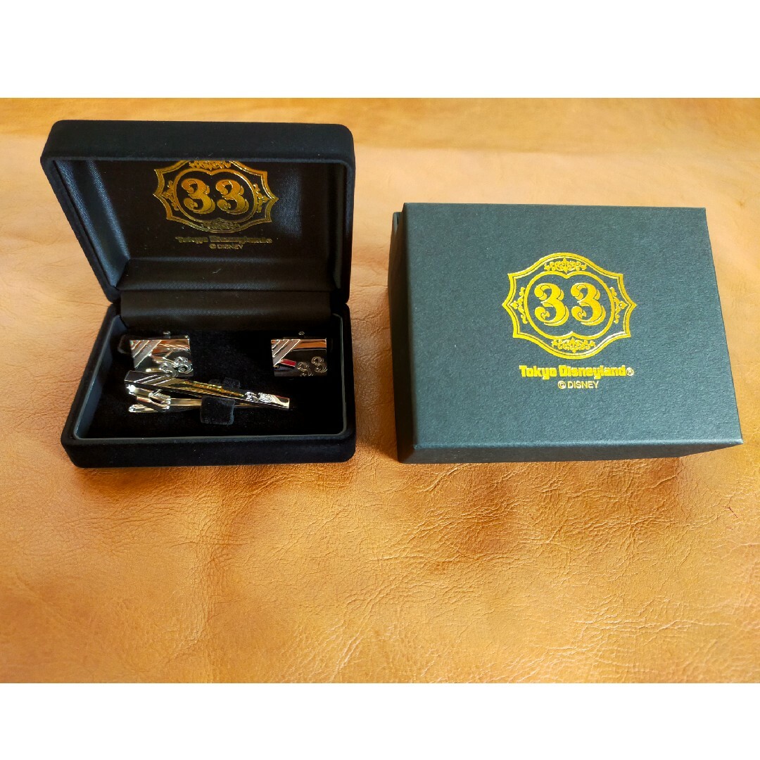 ディズニー クラブ33 ネクタイピン&カフス セット-