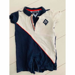 トミーヒルフィガー(TOMMY HILFIGER)のトミーヒルフィガー　ベビー服　 ポロシャツ　ロンパース(ロンパース)