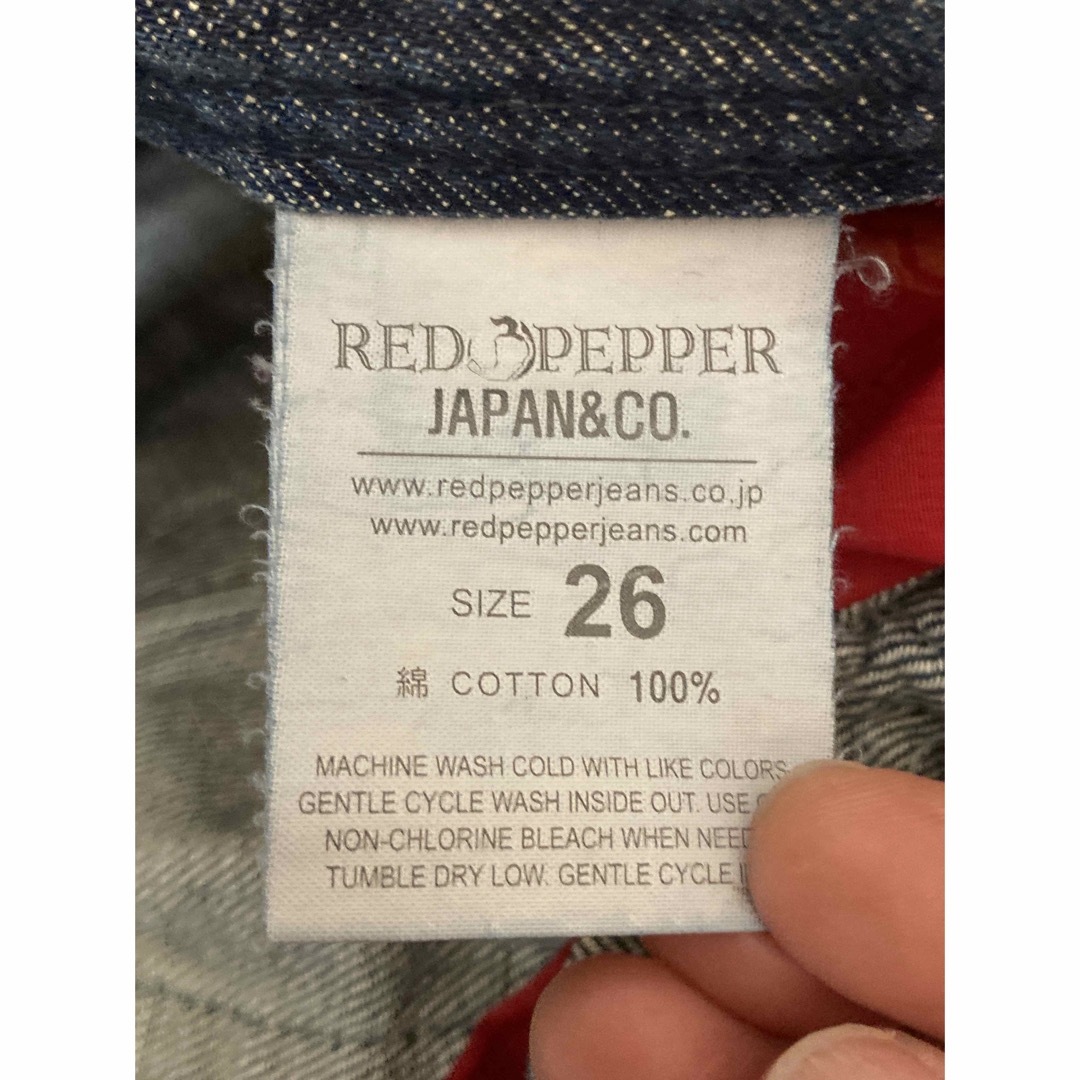 REDPEPPER(レッドペッパー)のレディースジーンズめちゃ可愛い刺繍柄…大特価 レディースのパンツ(デニム/ジーンズ)の商品写真
