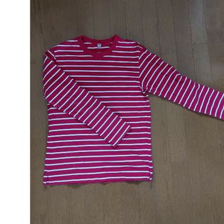 ユニクロ(UNIQLO)の美品 ユニクロ メンズ ロング 長袖Tシャツ カットソー(Tシャツ/カットソー(七分/長袖))