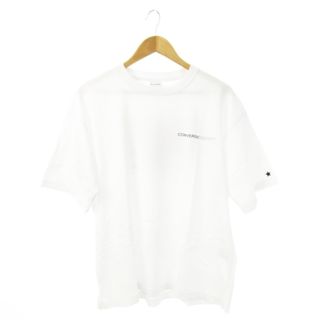 コンバース(CONVERSE)のコンバース Tシャツ 半袖 オーバーサイズ ロゴ バックプリント 写真 L 白(Tシャツ/カットソー(半袖/袖なし))