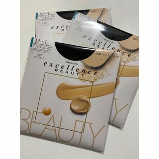 カネボウ(Kanebo)の【kanebo】excellence BEAUTY ストッキング 3セット黒(タイツ/ストッキング)