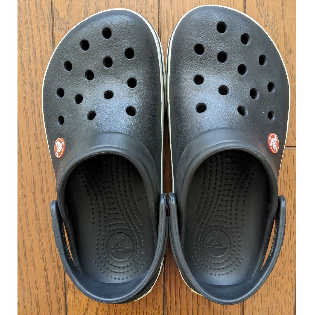 crocs(クロックス)のcrocs ２２cm キッズ/ベビー/マタニティのキッズ靴/シューズ(15cm~)(サンダル)の商品写真