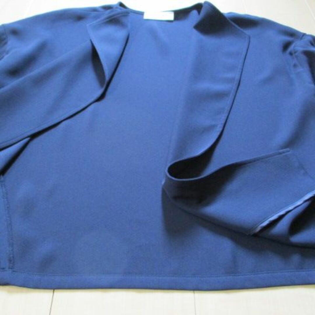 ネミカ（レリアン）ネイビー 濃紺 ジャケット 13+ 日本製 大きいサイズ 美品 6