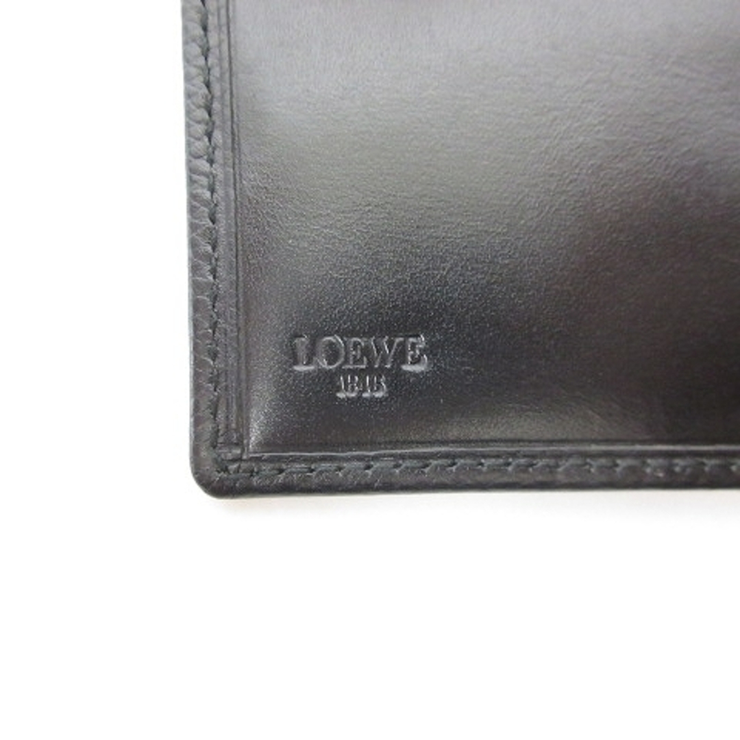 LOEWE(ロエベ)のロエベ LOEWE アナグラム 二つ折り財布 ブラック EC● メンズのファッション小物(折り財布)の商品写真