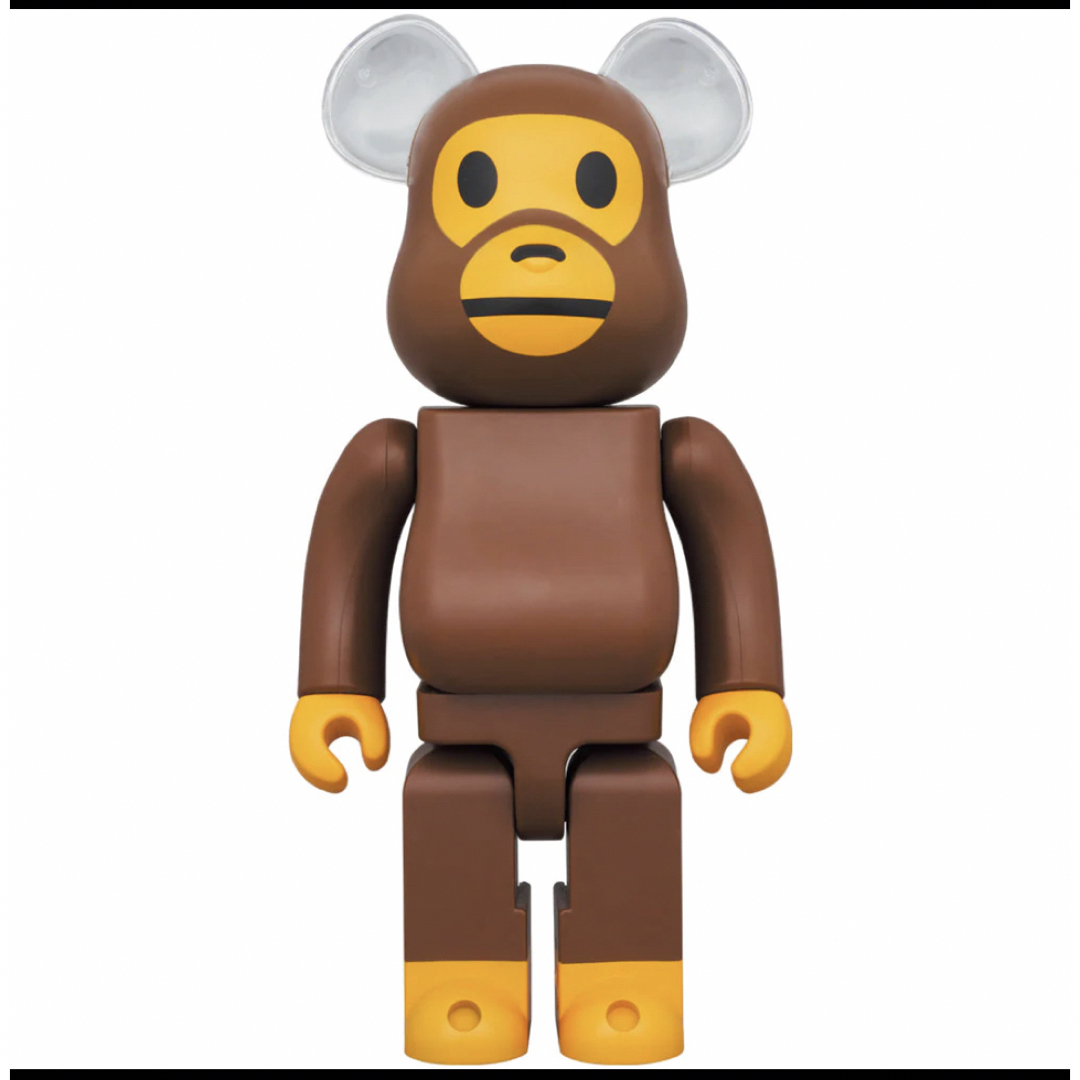 BE@RBRICK(ベアブリック)のBABY MILO EAR CLEAR VER. BE@RBRICK 400% エンタメ/ホビーのフィギュア(その他)の商品写真