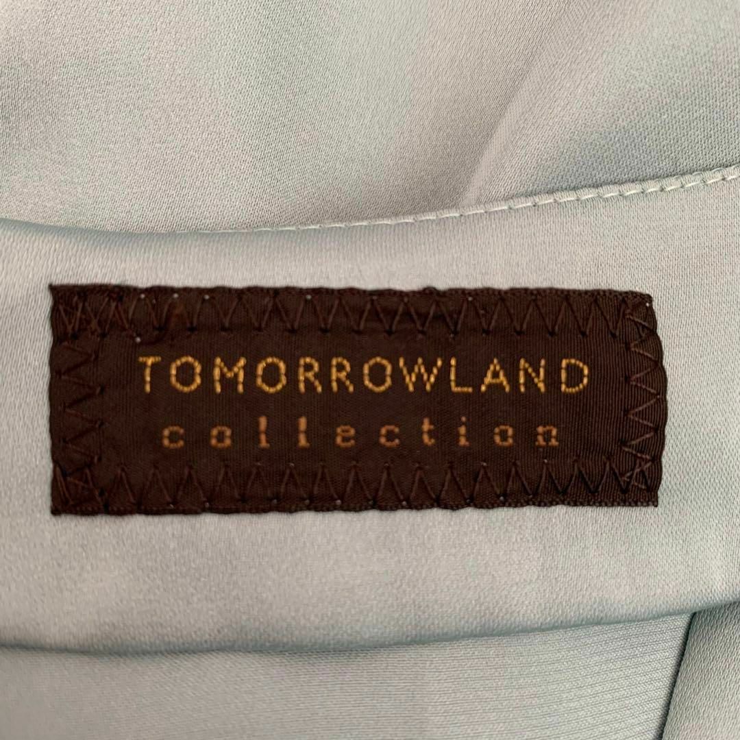 TOMORROWLAND(トゥモローランド)のTOMORROWLAND トゥモローランド　とろみブラウス　袖リボン　ブラウス レディースのトップス(シャツ/ブラウス(長袖/七分))の商品写真