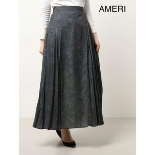 アメリヴィンテージ(Ameri VINTAGE)のAMERI MEDI PHOEBE SIDE PLEATS SKIRT(ロングスカート)