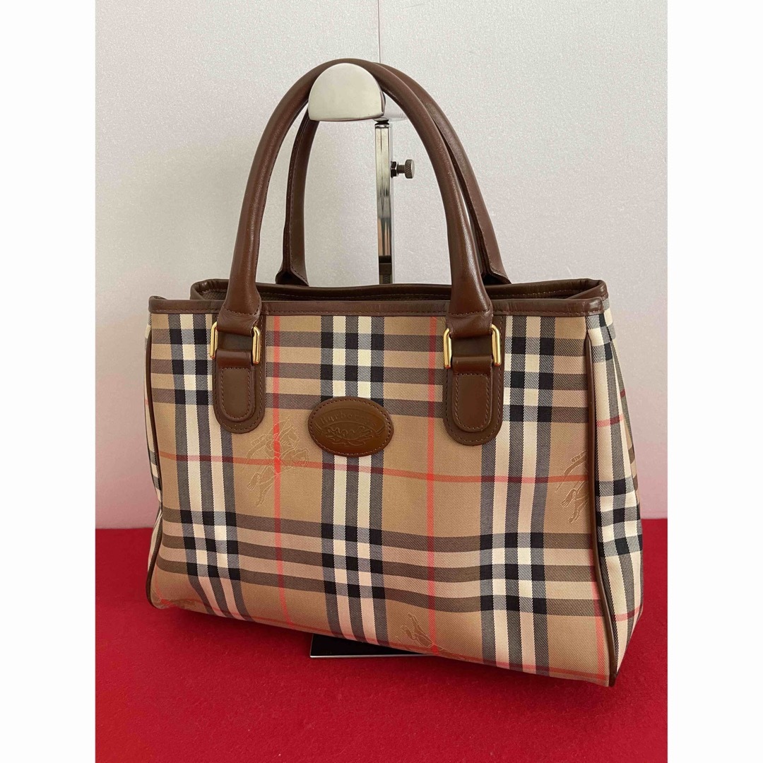 中日キャンプ BURBERRY バーバリーズ ヴィンテージ トートバッグ ノバ
