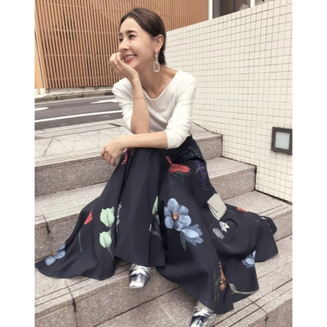 ロングスカートAMERI AMANDA CIRCULAR SKIRT