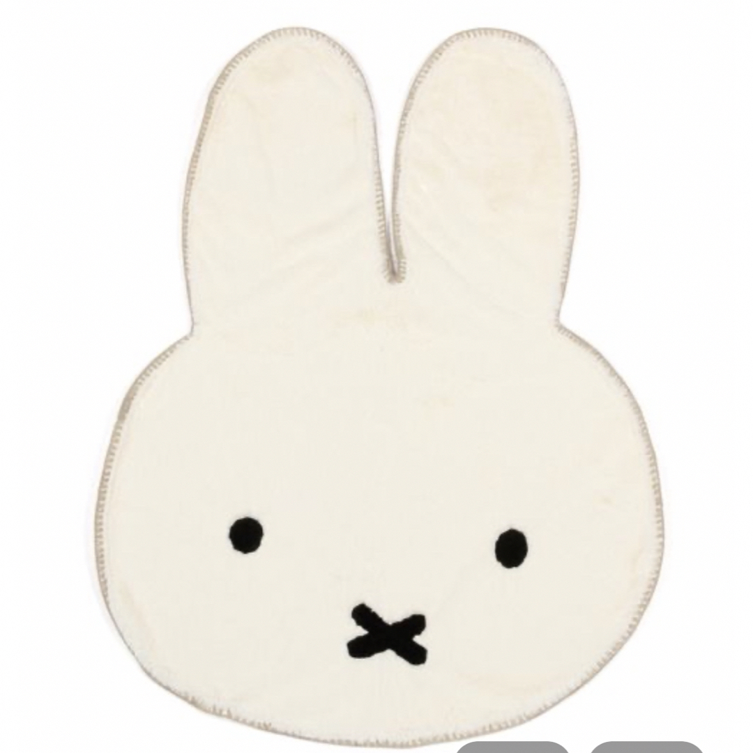 STUDIO CLIP - Dick Bruna ミッフィーシルエットブランケットの STUDIO CLIP - Dick Bruna ミッフィーシルエットブランケットの