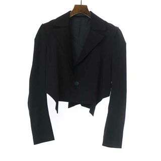 ヨウジヤマモト(Yohji Yamamoto)のヨウジヤマモト ファム 18AW ウールショートテーラードジャケット(その他)