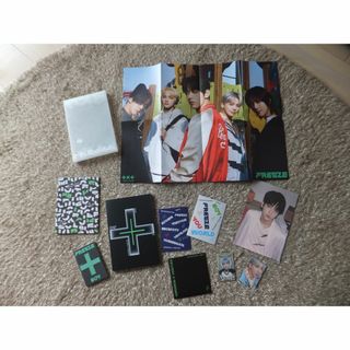 特典付き TXT ポスター Chapter トレカ（テヒョン）CD 緑(K-POP/アジア)