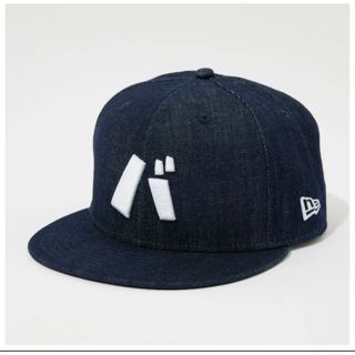 ニューエラー(NEW ERA)のバ DENIM CAP バナナマン× NEWERA BLU 9FIFTY 新品(キャップ)