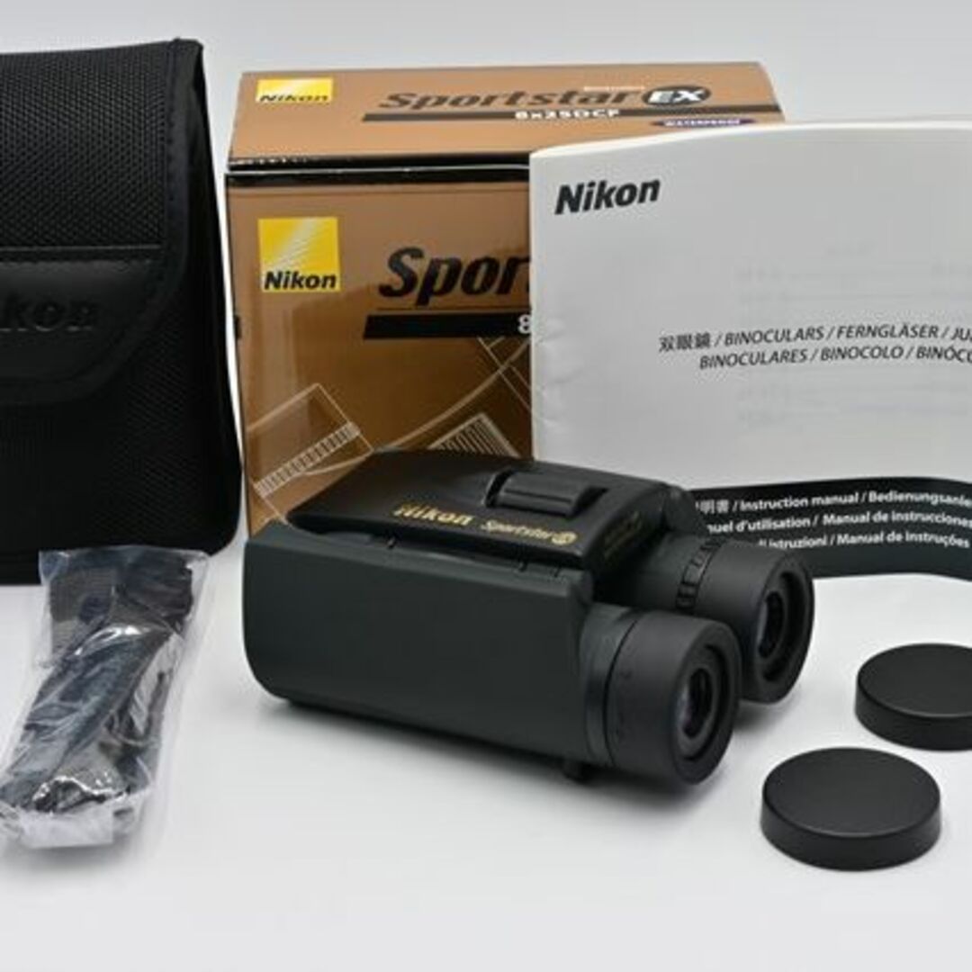 Nikon Sportstar EX 8x25 DCF 双眼鏡 ブラックの通販 by グッチーカメラ｜ラクマ