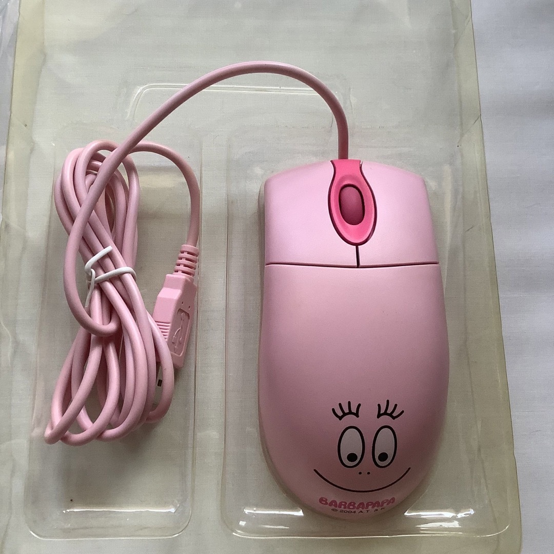 【新品未使用】バーバパパ BARBAPAPA USBマウス&マウスパッドセット スマホ/家電/カメラのPC/タブレット(PC周辺機器)の商品写真