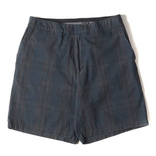 ダブルタップス(W)taps)のWTAPS ダブルタップス ボトムス サイズ:L 20SS コットン チェック イージー ショーツ DUTY SHORTS 03 ブルー ボトムス ズボン ショートパンツ 【メンズ】【中古】【美品】(ショートパンツ)