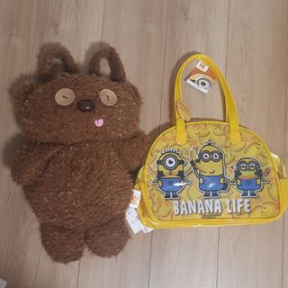 ミニオン(ミニオン)のミニオンズ　プールバッグ　ティムぬいぐるみ　新品(キャラクターグッズ)