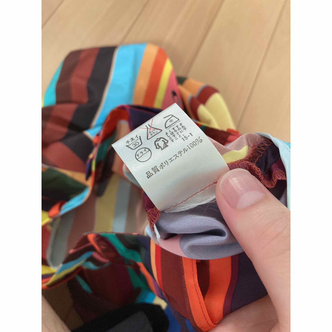 Paul Smith(ポールスミス)のPaul Smith women マルチカラーストライプ パンツ 40 レディースのパンツ(カジュアルパンツ)の商品写真