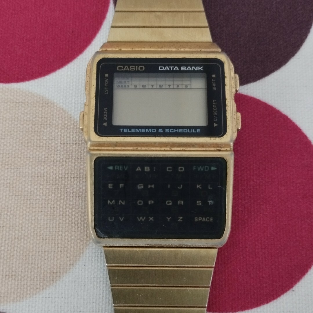 【CASIO】カシオ データバンク DBC-610 ゴールド