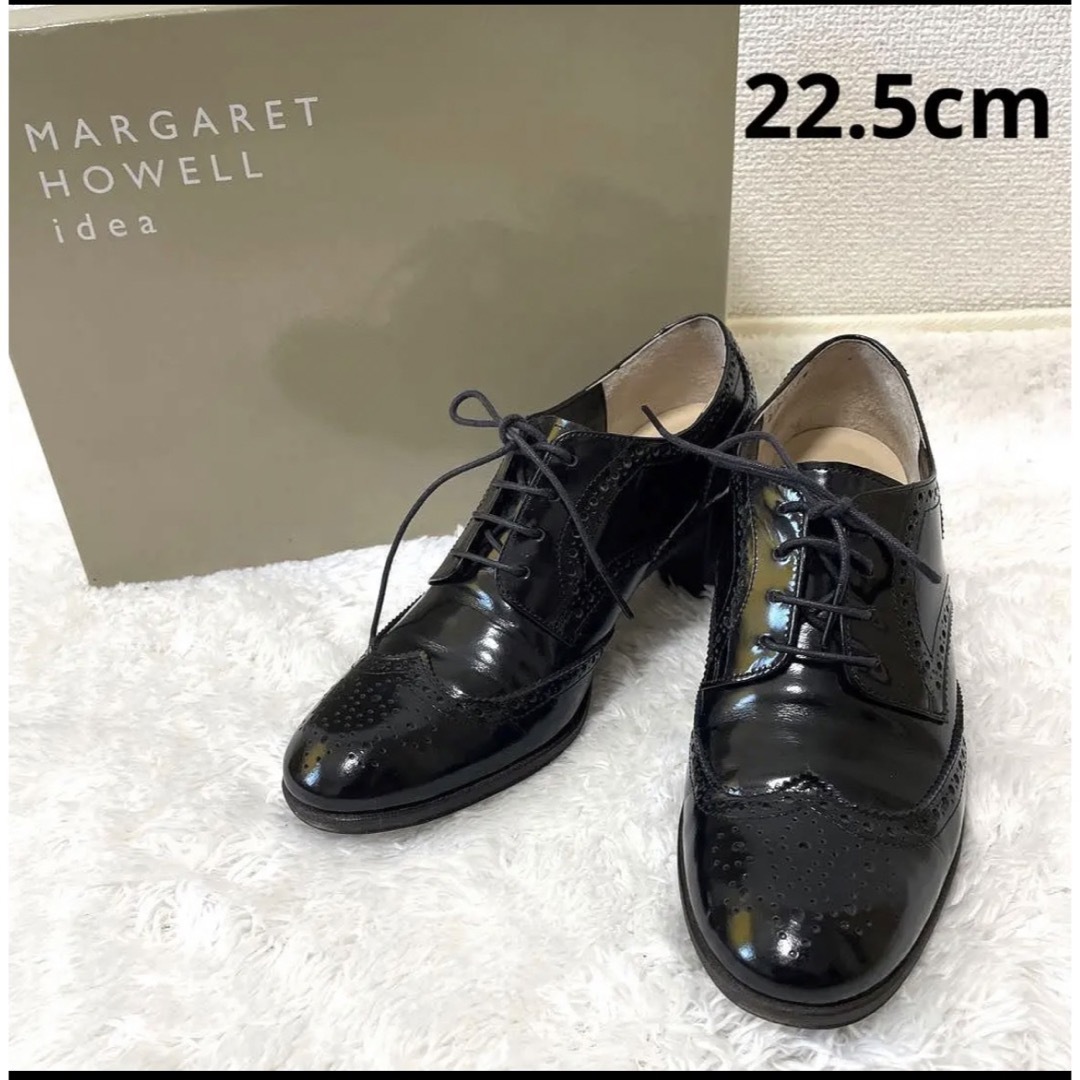 MARGARET HOWELL idea レースアップシューズ　ウイングチップ